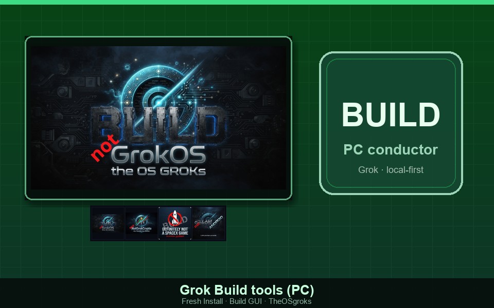 Grok BUILD pattern â€” Projects and Downloads